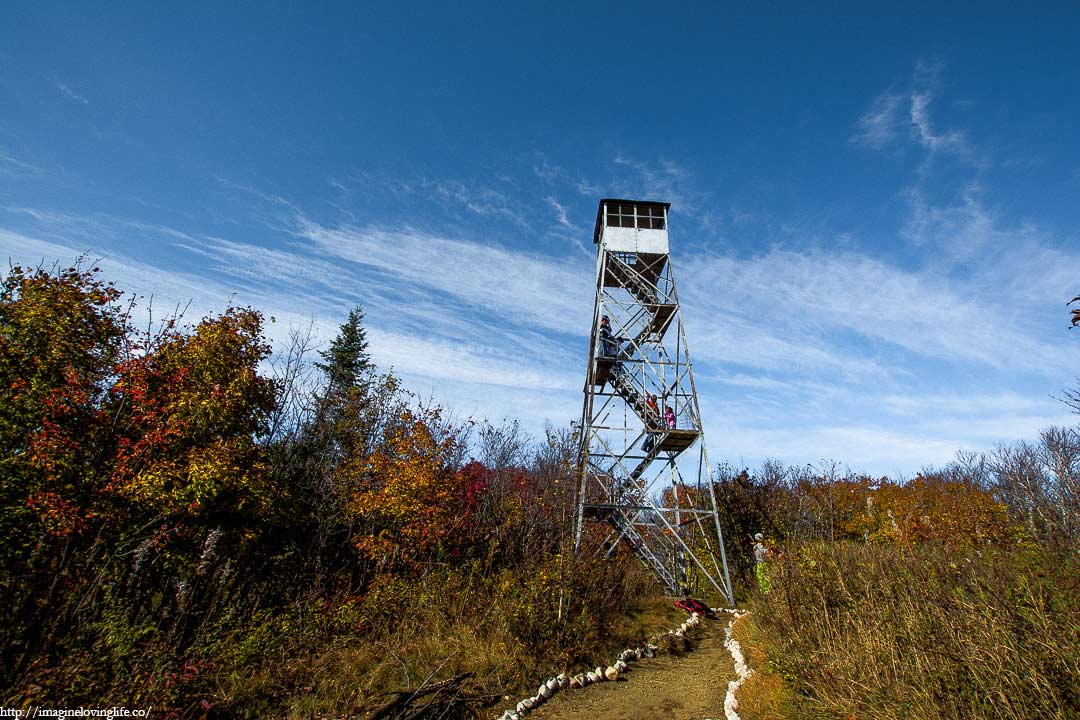 azure mountain fire tower